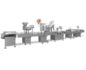 low speed tablet counting machine production line