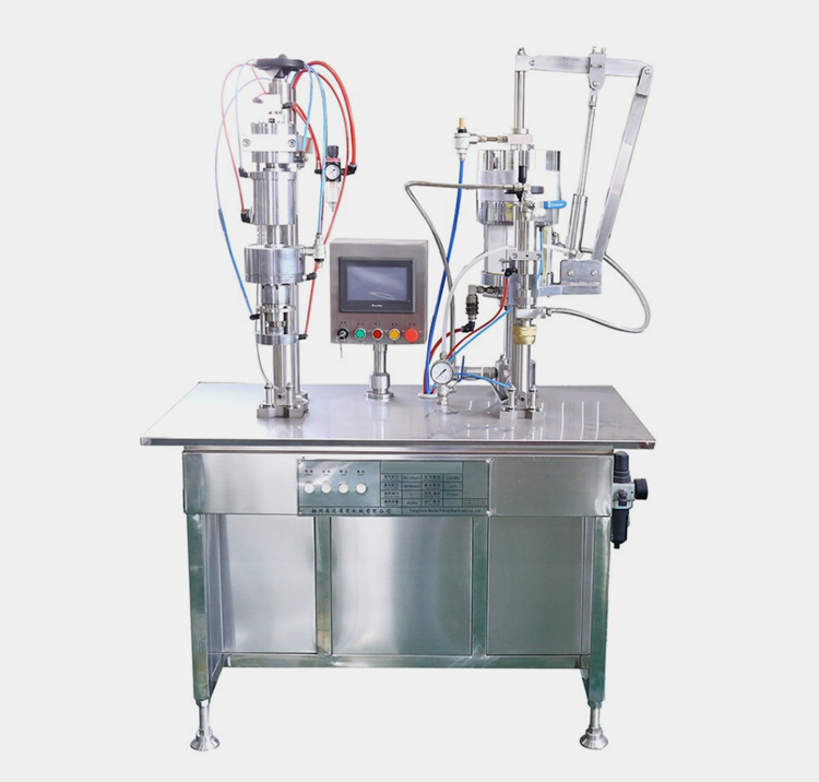 Aerosol filling machine