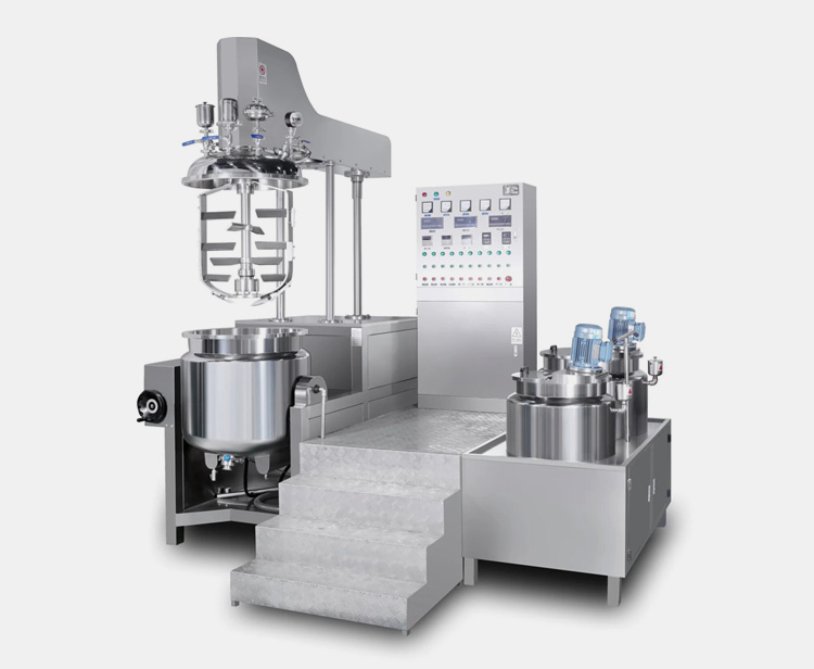 vacuum emulsifying mixer-7