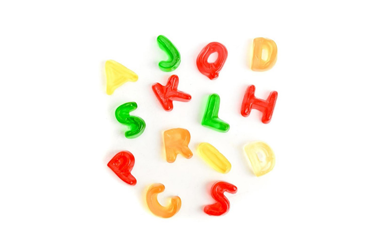 Gummy Alphabets