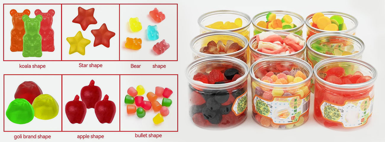 Gummy Candy Depositor Sample Display