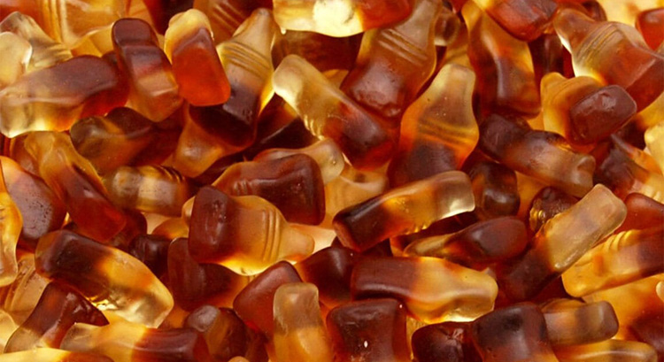 Gummy Cola bottles