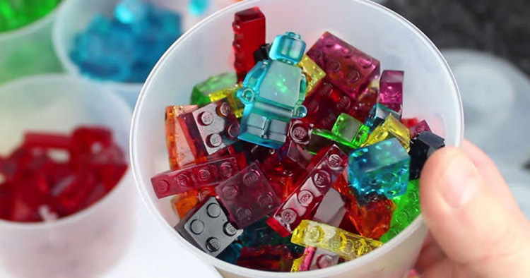 Gummy Lego Blocks