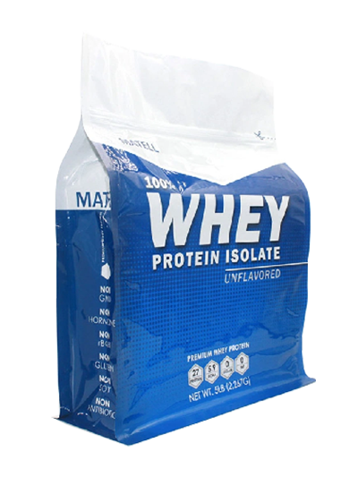 Protein Powder In Flat Bottom Bag