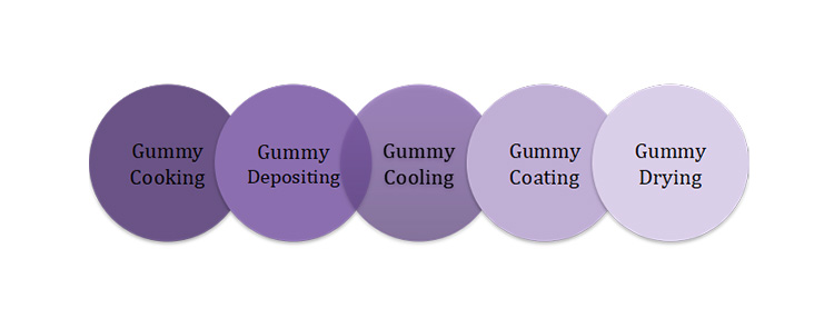 Working Principles Of A Gummy Bear Manufacturing Equipment