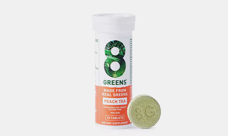 8Greens-Effervescent-Tablets-Dietary-Supplement-Peach-Tea