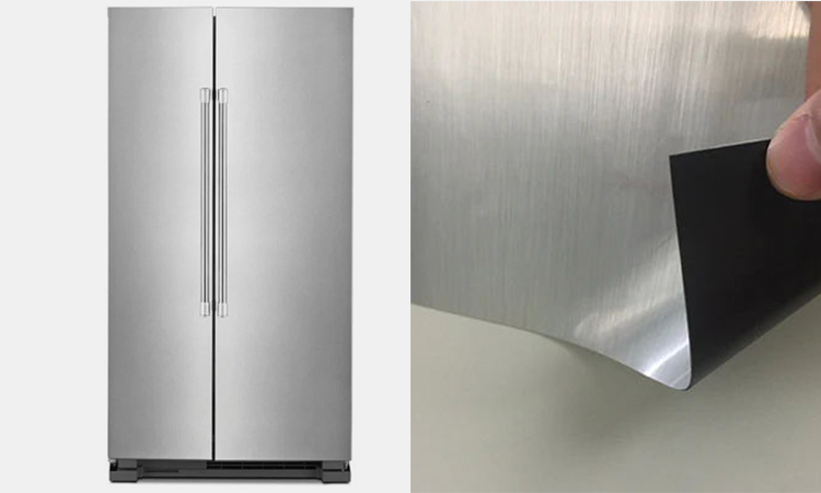 Magnetic stainless steel for refrigerator