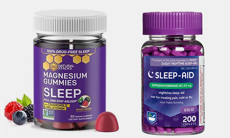 Sleep-aiding-gummy-and-aid