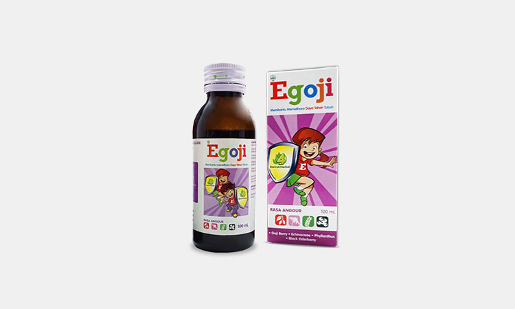 Egoji Syrup Rasa Anggur