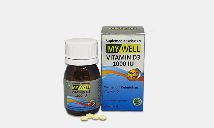 MYWELL VITAMIN D3 1000 IU