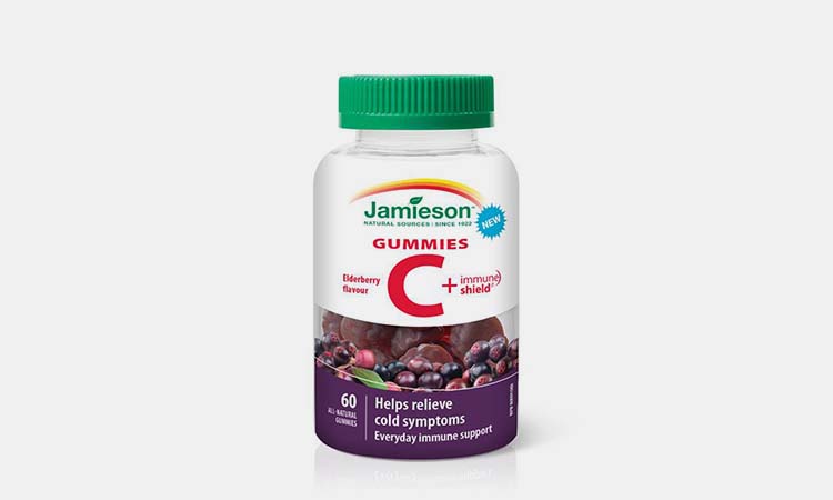 Jamieson C vitamin + Immune Shield gumicukor