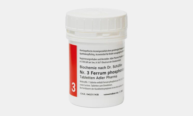 No. 3 Ferrum phosphoricum D12