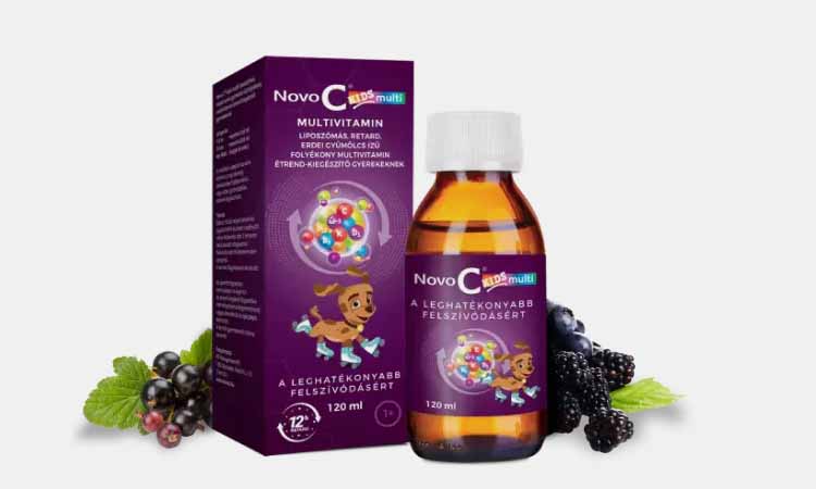 Novo C Kids Multi liposomal, liquid multivitamin for children