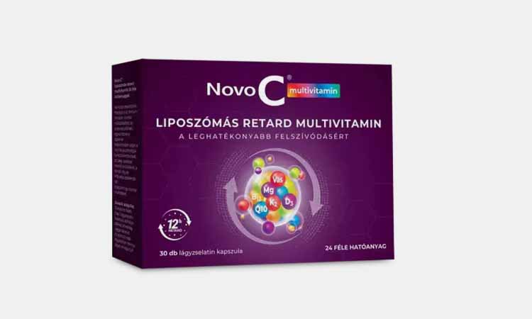 Novo C Multivitamin, liposomal multivitamin, soft gelatin capsule