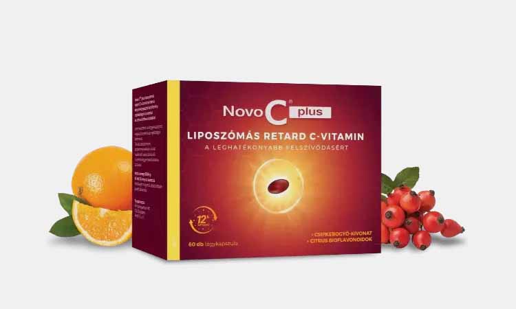 Novo C Plus liposomal vitamin C, soft gelatin capsule