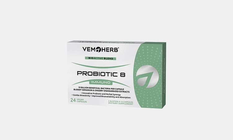 ProBiotiC 8 Immuno, 24 Kapseln I VemoHerb®