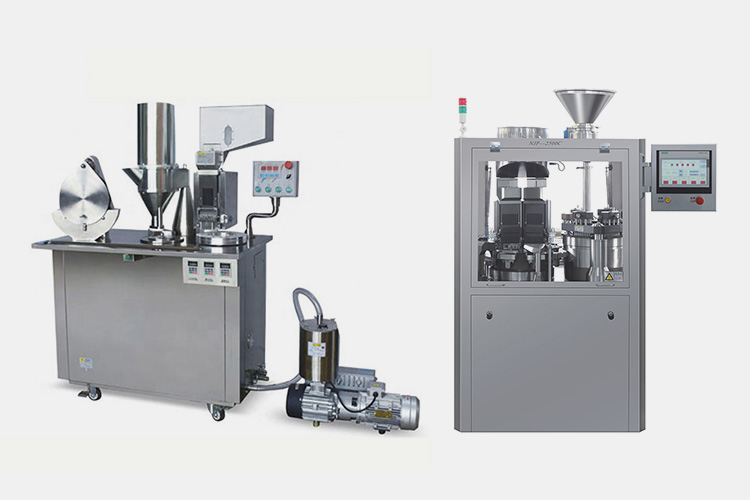 Two types of Capsule Automatic Filling Machine