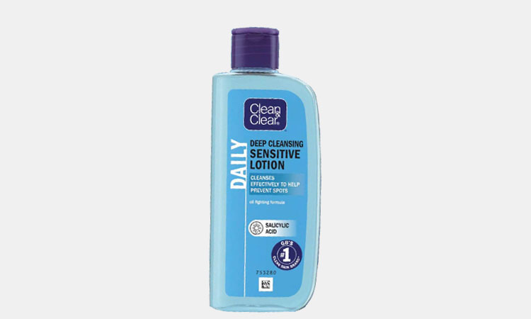 deep cleaning sensitive lotion