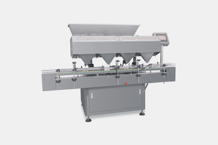 Bottle counting machine