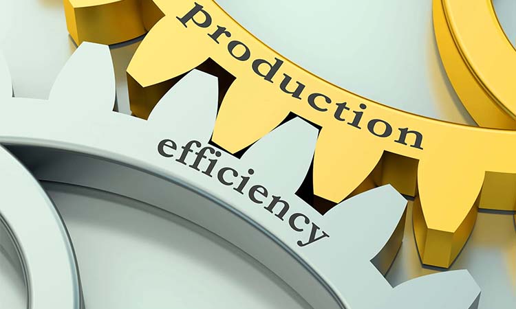 High efficiency and production scale