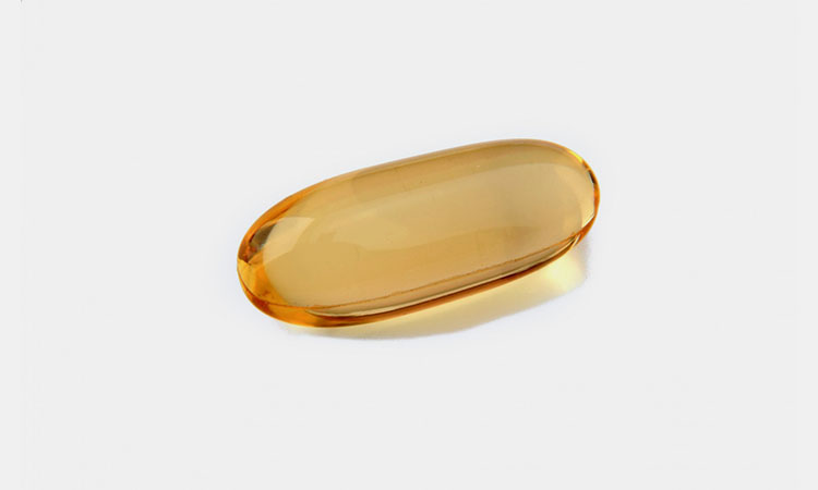 Oblong soft gelatin capsule