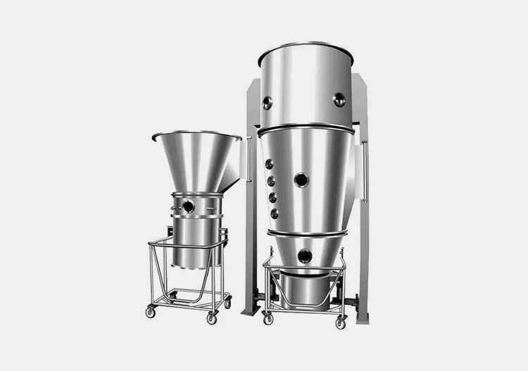 high efficiency vertical fluidized bed dryer