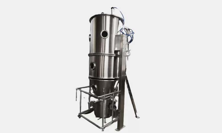 Batch fluid bed dryer