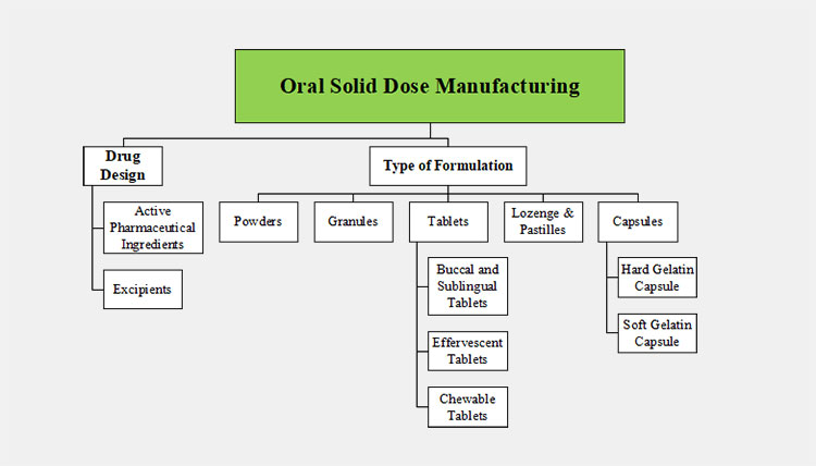 Key Regions of Oral Solid Dose Manufacturing