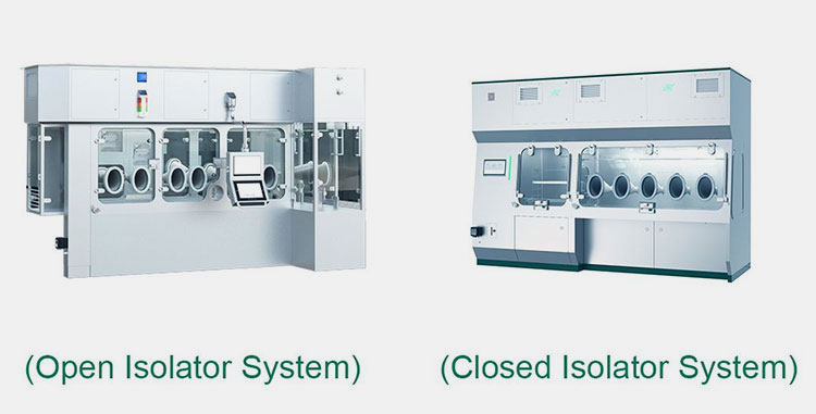 Open isolator technology vs closed isolator technology