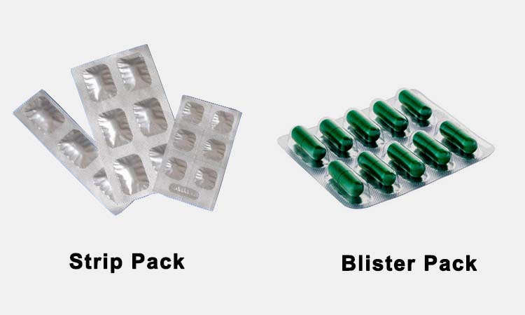 Strip Pack VS Blister Pack