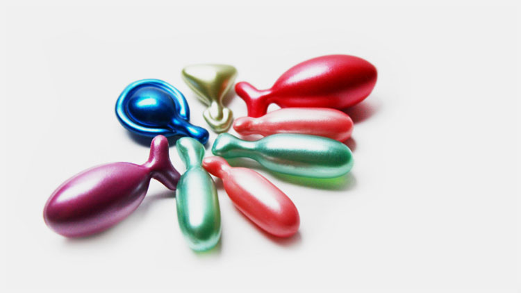 Customized shape capsules