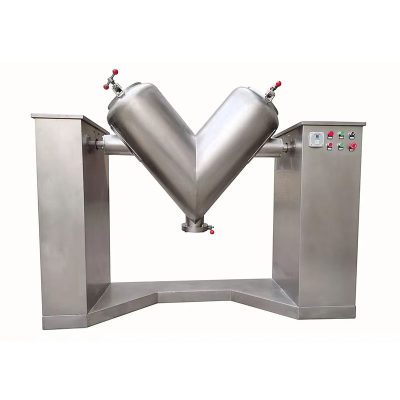 Industrial Pharmaceutical Food Powder V Mixer Machine