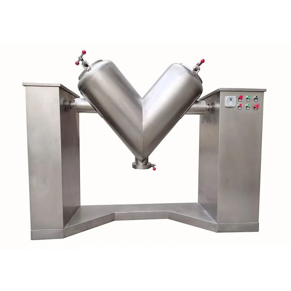 Industrial Pharmaceutical Food Powder V Mixer Machine