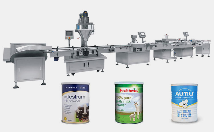 milk powder filling line