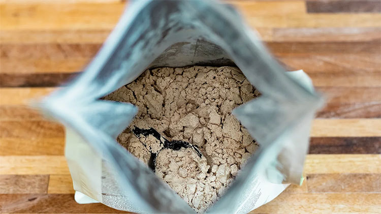 Protein Powder Is Uniformly Mixed