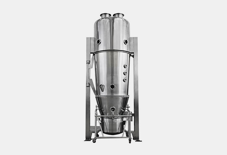 Vertical or batch fluid bed dryer